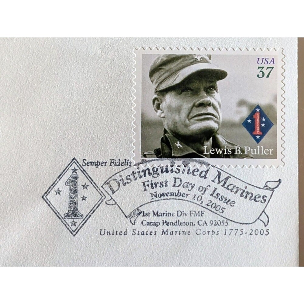 USPS Distinguished Marines 2005 First Day of Issue FDC Envelopes Lot of 3 - Picture 3 of 5